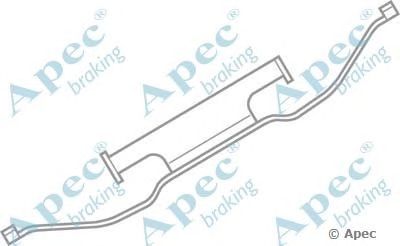 APEC BRAKING kit559 -  Комплектующие, тормозные колодки